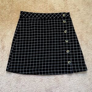 Divided Mini Skirt